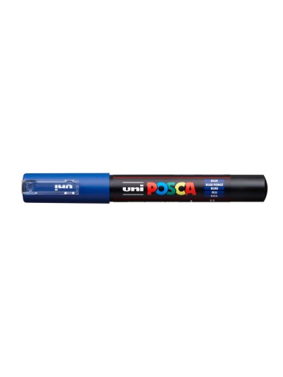Rotulador uni posca 0,7 mm pc-1m azul
