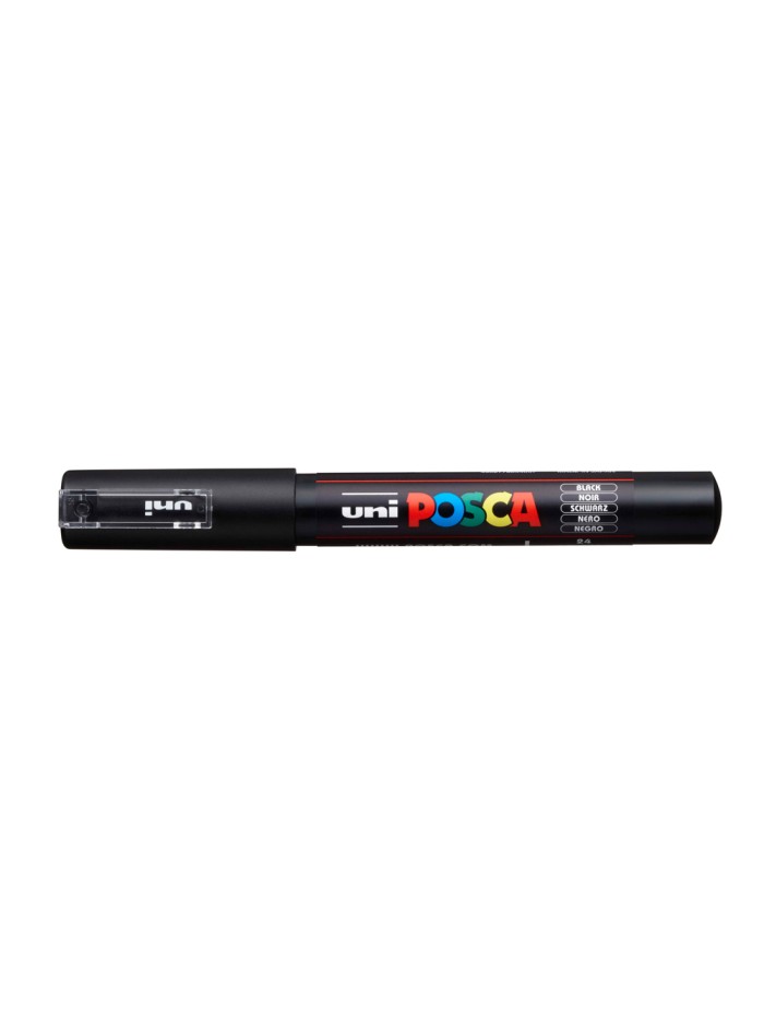 Rotulador uni posca 0,7 mm pc-1m negro Rotulador uni posca 0,7 mm pc-1m negro