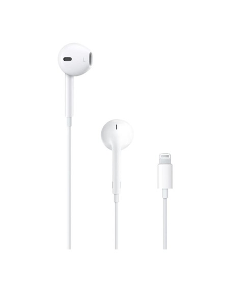 Auriculares apple earpods lightning blanco