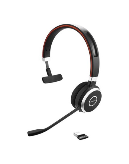Auriculares jabra evolve 65 se uc inalambrico negro
