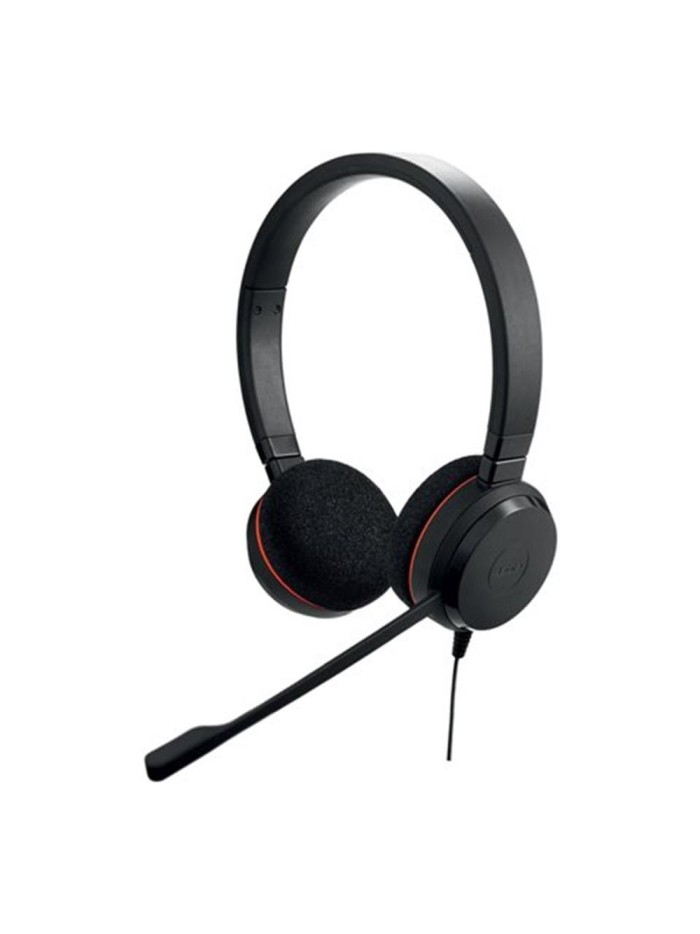 Auriculares jabra evolve 20 ms stereo negro Auriculares jabra evolve 20 ms stereo negro