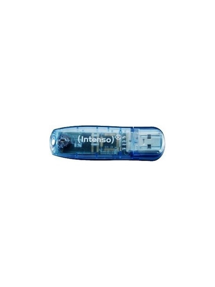 Memoria usb 2.0 intenso rainbow 4gb azul Memoria usb 2.0 intenso rainbow 4gb azul