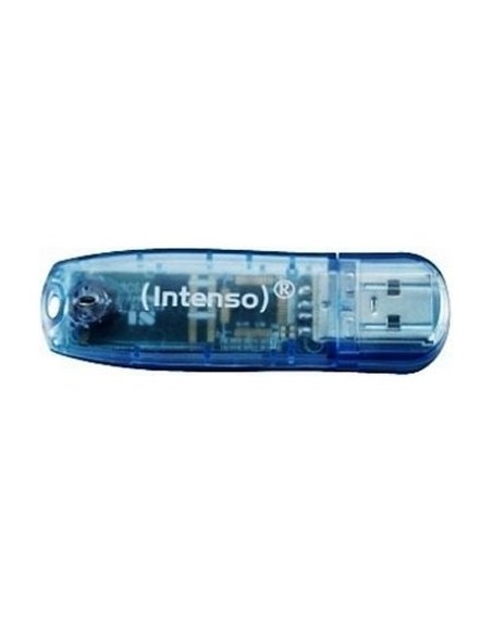 Memoria usb 2.0 intenso rainbow 4gb azul