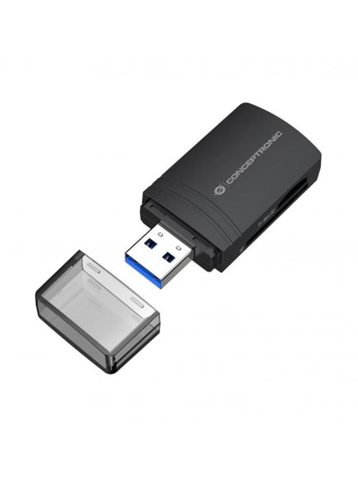 Lector de tarjetas usb 3.0 conceptronic bian06b sd - sdhc - sdxc - microsd - tflash Lector de tarjetas usb 3.0 conceptronic bian06b sd - sdhc - sdxc - microsd - tflash
