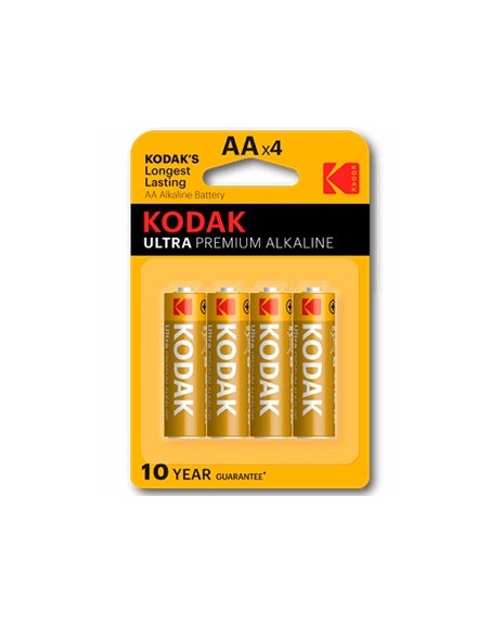 Blister pilas kodak alcalina ultra aa lr6 - blister 4 pilas