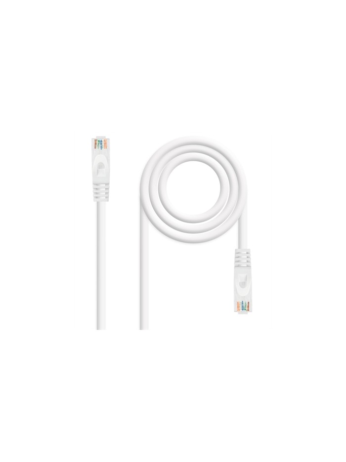 Latiguillo cable red lszh - utp cat.6a rj45 nanocable 3m blanco Latiguillo cable red lszh - utp cat.6a rj45 nanocable 3m blanco