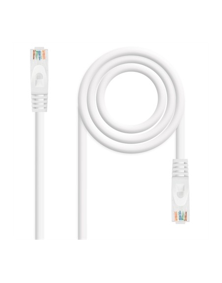 Latiguillo cable red lszh - utp cat.6a rj45 nanocable 3m blanco