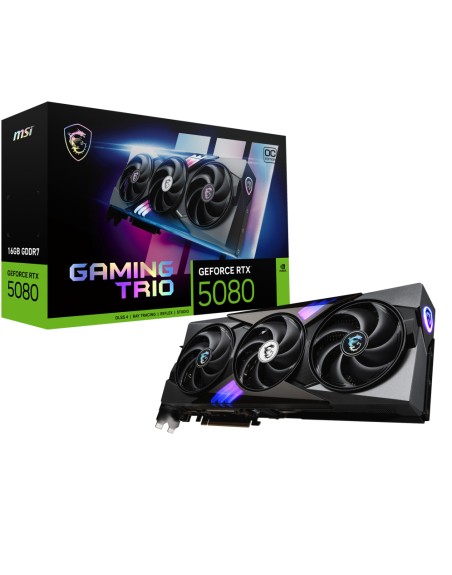 Tarjeta grafica msi rtx 5080 16g gaming trio oc