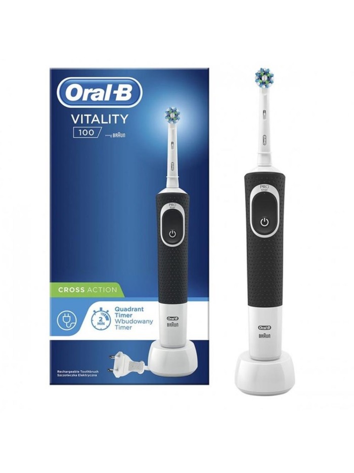 Cepillo dental electrico braun oral b vitality 100 crossaction negro Cepillo dental electrico braun oral b vitality 100 crossaction negro