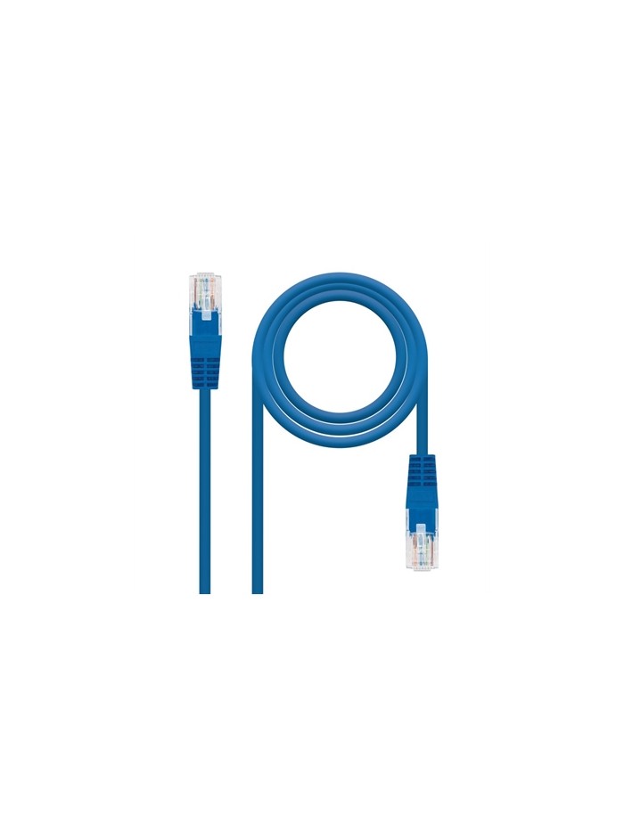 Latiguillo cable red utp cat.6 rj45 nanocable 2m azul Latiguillo cable red utp cat.6 rj45 nanocable 2m azul