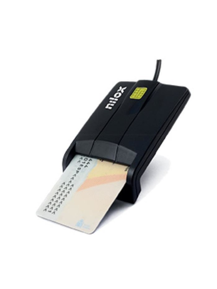 Lector dni electronico nilox negro Lector dni electronico nilox negro