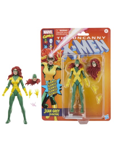 Figura hasbro marvel comics the uncanny x - men jean grey (x - factor)