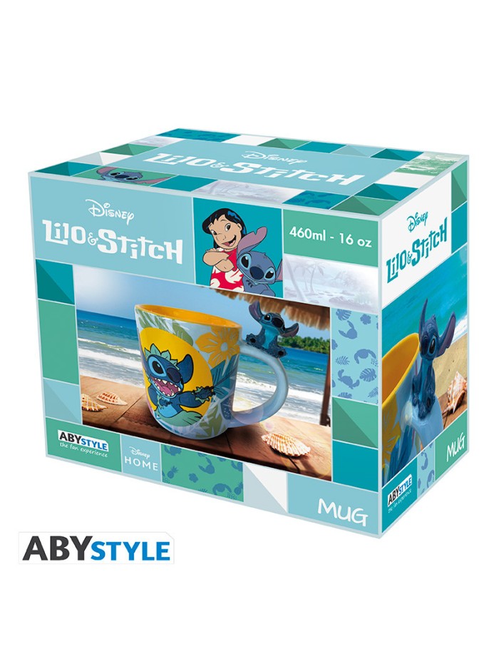 Taza 3d abystyle disney stitch hawaiano Taza 3d abystyle disney stitch hawaiano