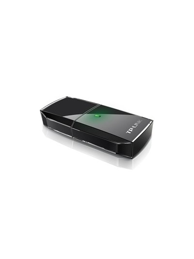 Adaptador usb 2.0 dual band wifi ac600 2.4 ghz y 5ghz tp - link negro