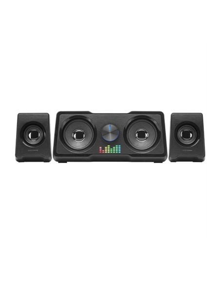 Altavoces mars gaming ms22 2.2 35w usb + jack 3.5mm rgb negro