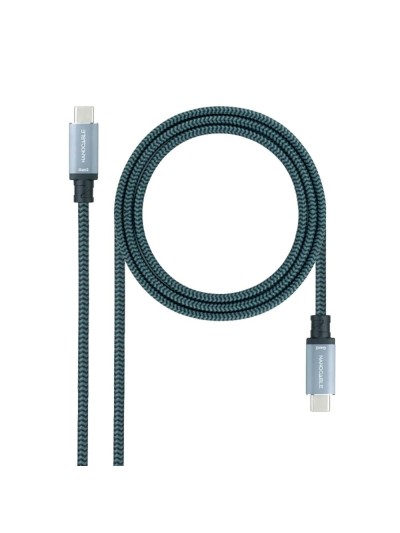 Cable usb tipo c nanocable 3m - macho - macho