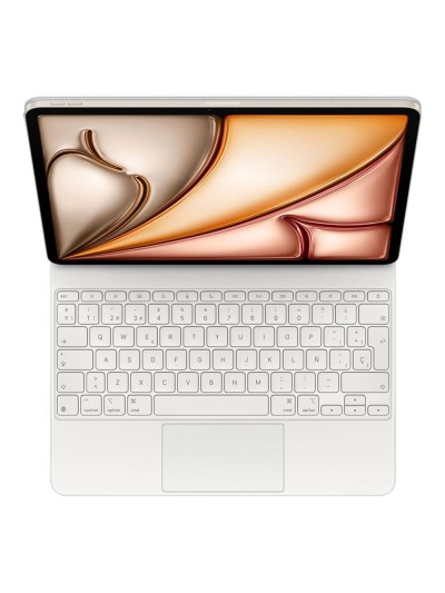Teclado apple magic keyboard para ipad air 13 pulgadas m3 blanco