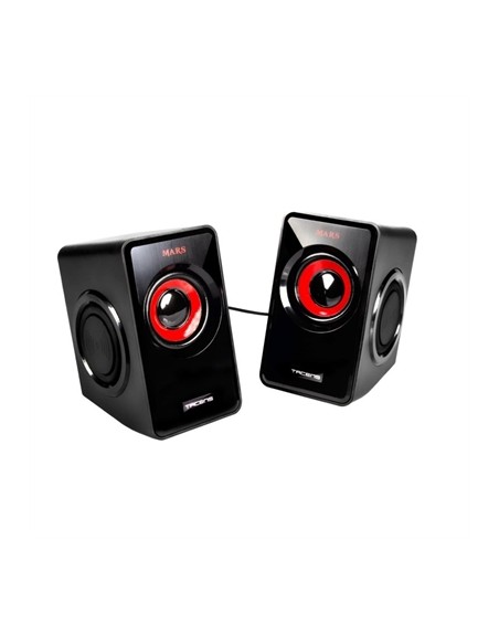 Altavoces mars gaming ms1 2.0 negro - rojo