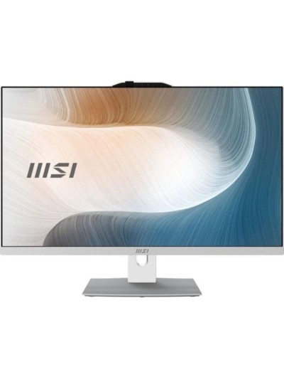 Ordenador all in one aio msi am242p - 897es i5 - 1235u 16gb ssd 512gb freedos 24 pulgadas blanco