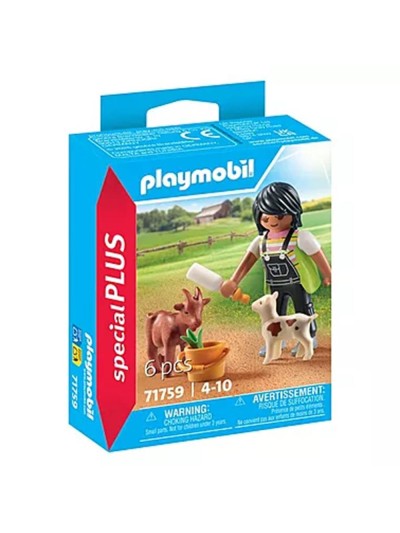 Playmobil - mujer con cabras