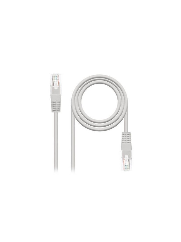 Latiguillo cable red utp cat5e rj45 nanocable 15m - macho - macho - gris Latiguillo cable red utp cat5e rj45 nanocable 15m - macho - macho - gris