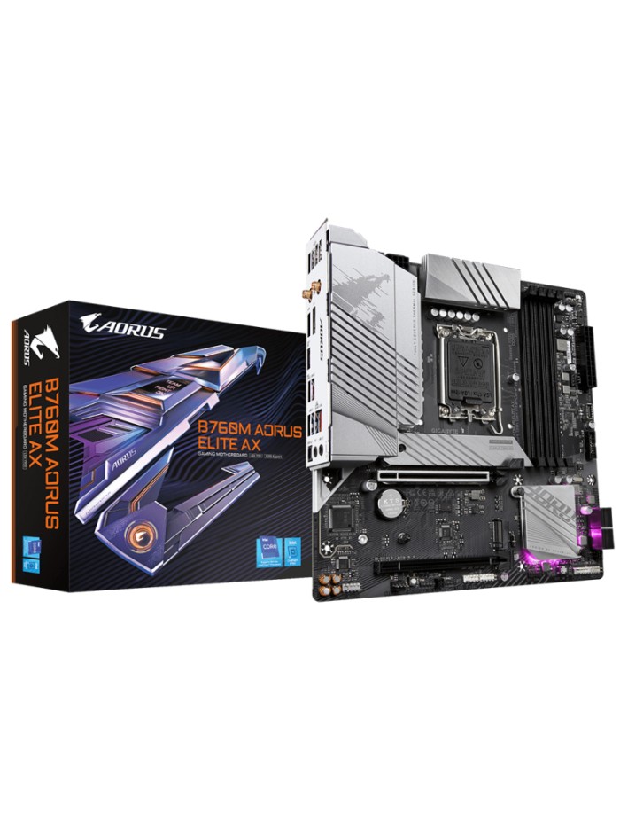 Placa base gigabyte b760m aorus elite ax 1700 matx 4xddr5 Placa base gigabyte b760m aorus elite ax 1700 matx 4xddr5