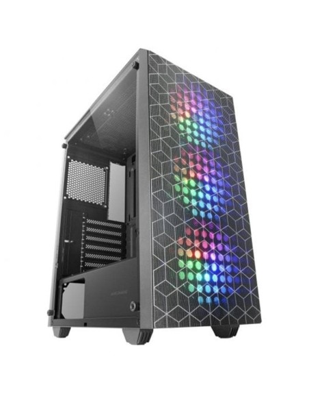 Caja ordenador mars gaming mc - mag atx frgb cristal templado negro