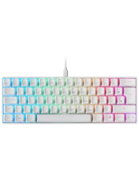 Mars gaming teclado mecánico rgb compacto