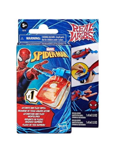 Hasbro marvel spiderman real webs refil pack