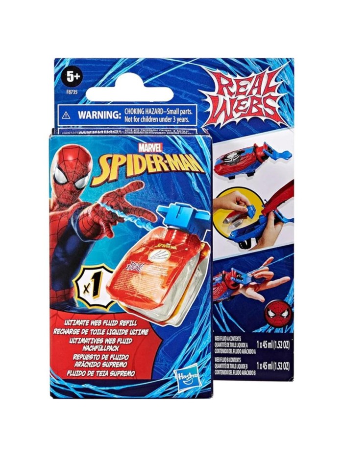 Hasbro marvel spiderman real webs refil pack Hasbro marvel spiderman real webs refil pack