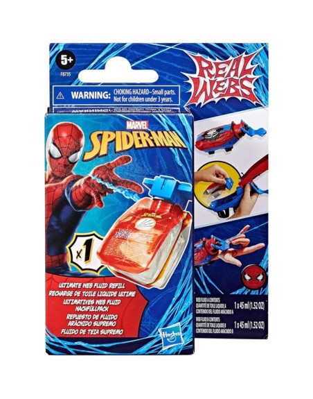 Hasbro marvel spiderman real webs refil pack