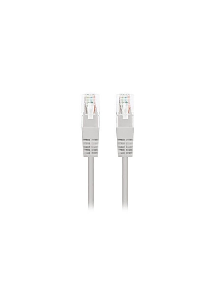 Latiguillo cable red nanocable rj45 utp cat6 1.5m gris awg24 Latiguillo cable red nanocable rj45 utp cat6 1.5m gris awg24