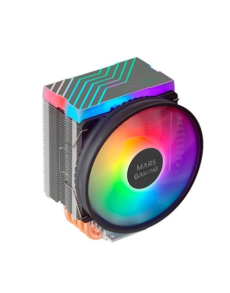 Ventilador disipador cpu mars gaming mcpu44 110mm dual argb
