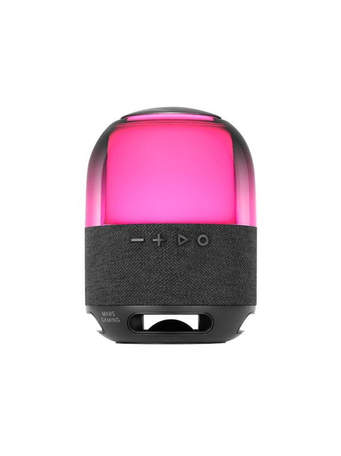 Altavoz bluetooth portable mars gaming msflow negro 15w deepbass bt microsd rgb 360 bat 6h Altavoz bluetooth portable mars gaming msflow negro 15w deepbass bt microsd rgb 360 bat 6h