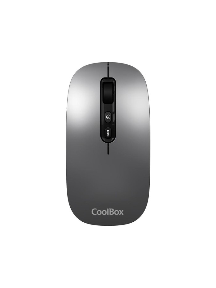 Mouse raton coolbox ia w02 gris 1600 dpi inalambrico rf+bt Mouse raton coolbox ia w02 gris 1600 dpi inalambrico rf+bt