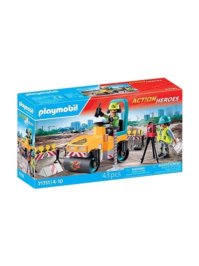 Playmobil - construcción de carreteras