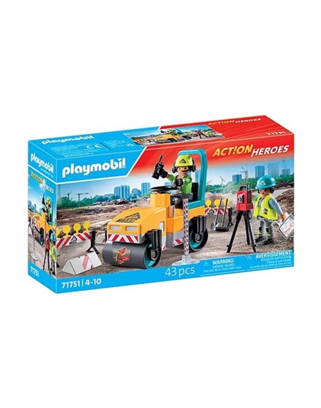 Playmobil - construcción de carreteras
