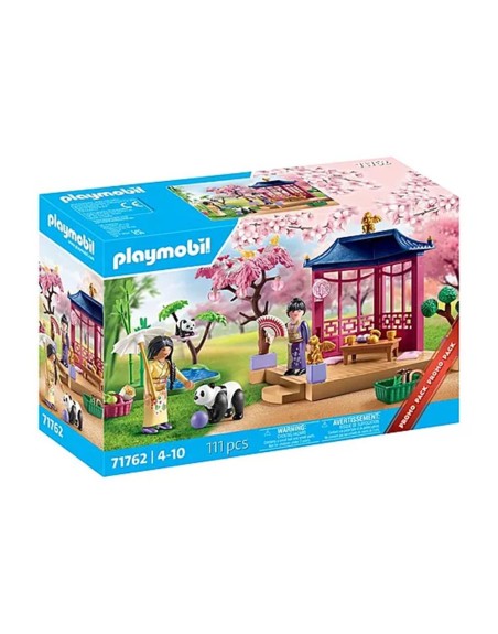 Playmobil - jardín asiático con panda