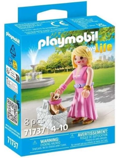 Playmobil it - girl con chinuahua