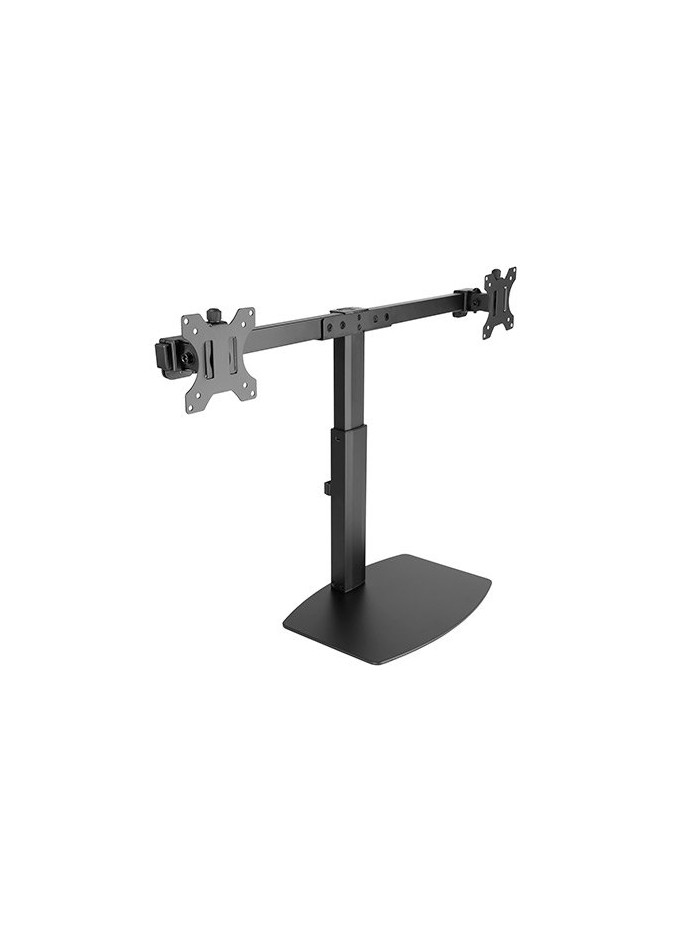 Soporte monitor de mesa tooq para 2 pantallas 17 pulgadas - 27 pulgadas Soporte monitor de mesa tooq para 2 pantallas 17 pulgadas - 27 pulgadas
