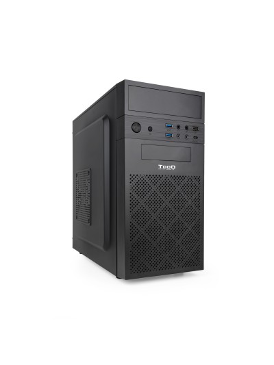 Caja ordenador tooq tqc - 4701u3c - b micro atx mini itx