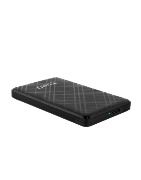 Carcasa disco duro tooq tqe - 2500b 2.5 pulgadas usb tipo b negra