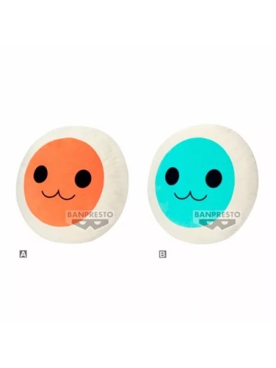 Peluche banpresto taiko no tatsujin donkatsu face plush 37cm 1 unidad aleatoria