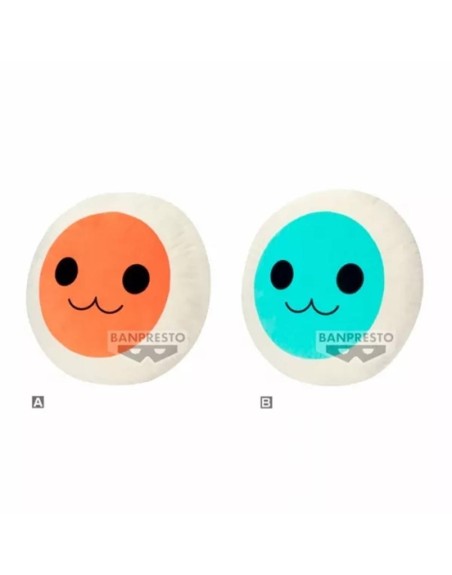 Peluche banpresto taiko no tatsujin donkatsu face plush 37cm 1 unidad aleatoria