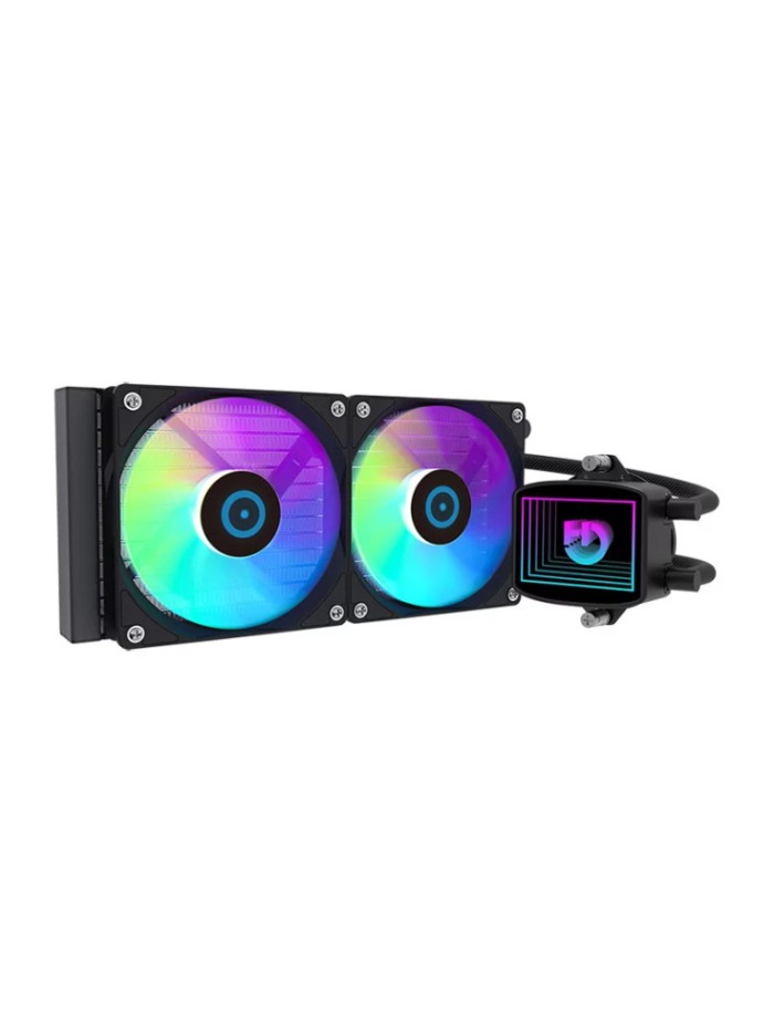 Kit de refrigeracion liquida hiditec lq240 argb 240mm black Kit de refrigeracion liquida hiditec lq240 argb 240mm black