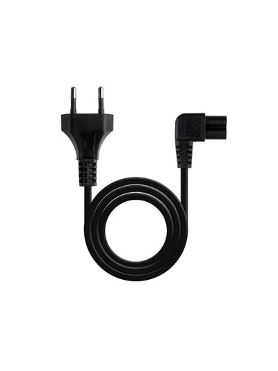 Cable alimentacion tipo philip nanocable 1.8m negro 1.8m - cee7 - 16 - m - c7 - acodado