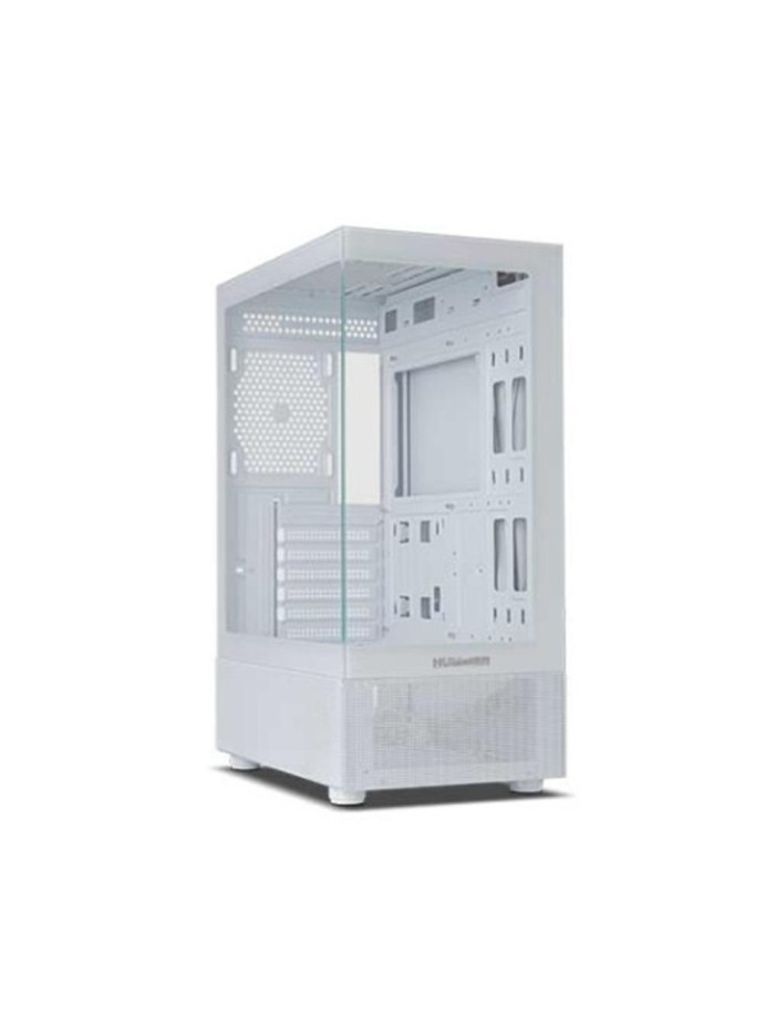 Caja ordenador gaming nox hammer vision atx cristal templado blanco Caja ordenador gaming nox hammer vision atx cristal templado blanco