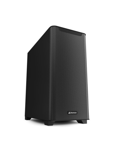 Caja ordenador gaming sharkoon m30 atx 2 x usb 3.0 1 x usb tipo c sin fuente negro