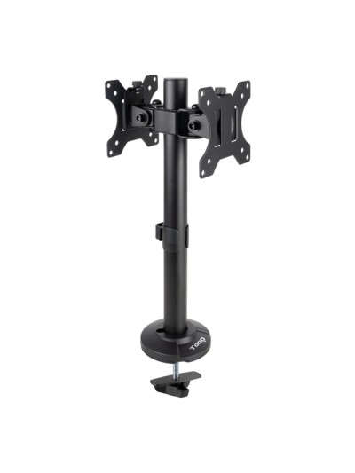 Soporte mesa tooq db1132tn - b vesa 2 brazos hasta 32 pulgadas 100x100mm max 8kg - brazo