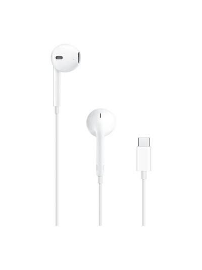 Auriculares apple earpods usb tipo c blanco